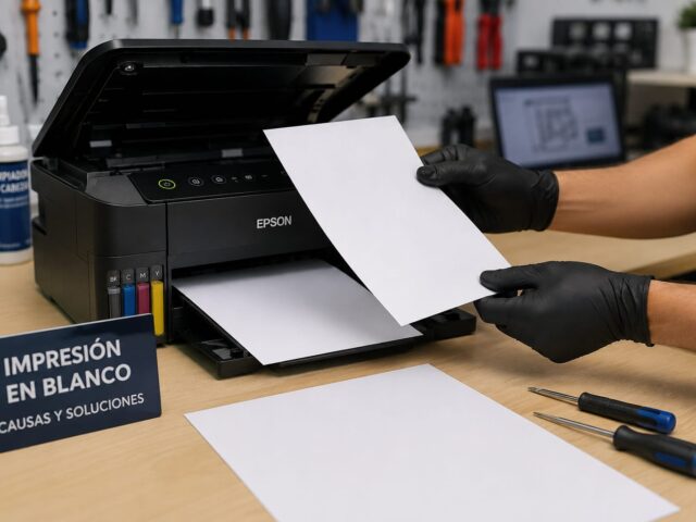 ¿Por Qué Mi Impresora Epson Imprime En Blanco? Causas, Diagnóstico y Soluciones