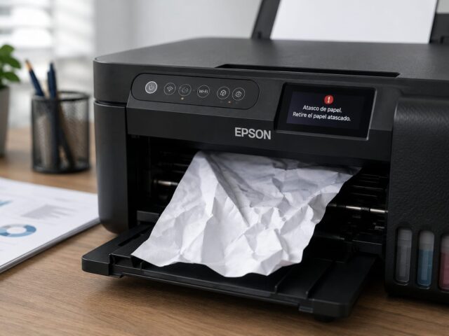 ¿Por Qué Mi Impresora Epson No Toma Papel? Causas, Diagnóstico y Soluciones