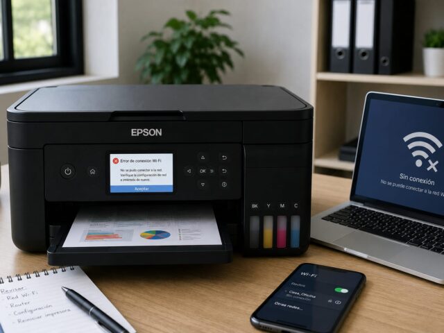 ¿Por Qué Mi Impresora Epson No Se Conecta Al WiFi? Causas, Diagnóstico y Soluciones