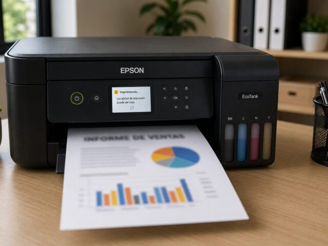 ¿Por Qué Mi Impresora Epson Imprime Borroso? Causas, Diagnóstico y Soluciones
